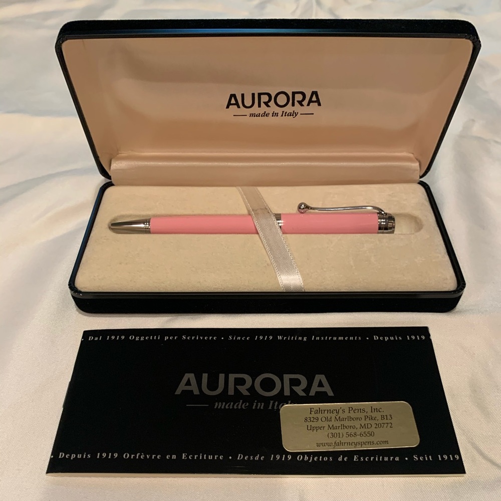 New Aurora “Talentum” Pink Ballpoint